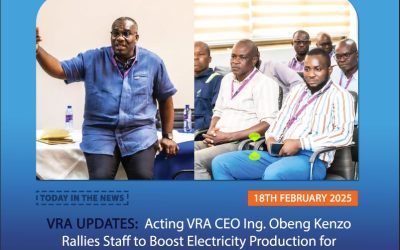 VRA with New CEO